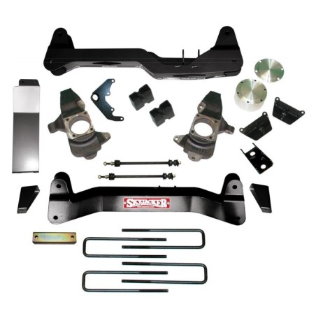 Lift Kit Suspension for 2001-2004 Chevrolet Silverado 2500 4WD 6-6'' Lift Front and Rear