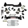 Lift Kit Suspension for 2001-2010 Chevrolet Silverado 2500 HD 4WD 6-6'' Lift Front and Rear