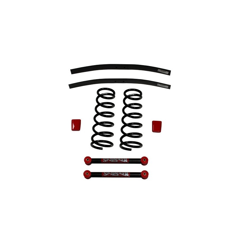 Lift Kit Suspension for 2000-2002 Dodge Ram 2500 4WD 3-3'' Lift Front and Rear, Front, Rear