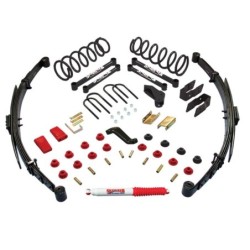 Lift Kit Suspension for 2010-2010 Dodge Ram 3500 4WD 6-6'' Lift Front and Rear