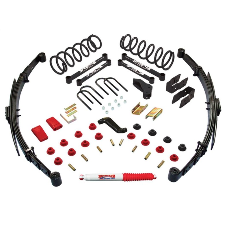 Lift Kit Suspension for 2011-2013 Ram 3500 4WD 6-6'' Lift Front and Rear