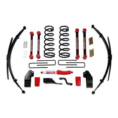 Lift Kit Suspension for 2000-2002 Dodge Ram 2500 4WD 4.5-4.5'' Lift Front and Rear