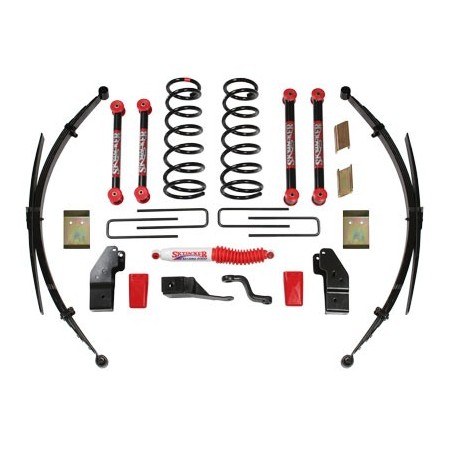 Lift Kit Suspension for 2000-2002 Dodge Ram 2500 4.5-4.5'' Lift Front and Rear