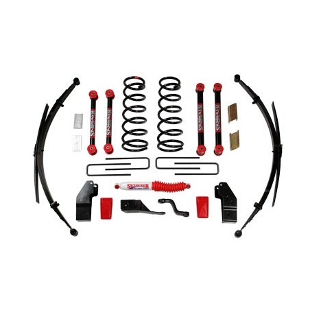 Lift Kit Suspension for 2000-2001 Dodge Ram 1500 4WD 5-5'' Lift Front and Rear