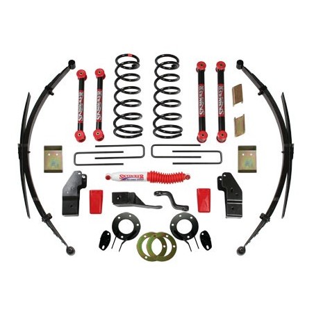 Lift Kit Suspension for 2000-2001 Dodge Ram 1500 4WD 5-5'' Lift Front and Rear