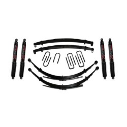 Lift Kit Suspension for 1989-1991 Dodge W250 6-6'' Lift Front and Rear, Front, Rear