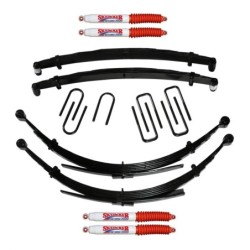 Lift Kit Suspension for 1989-1991 Dodge W250 6-6'' Lift Front and Rear, Front, Rear