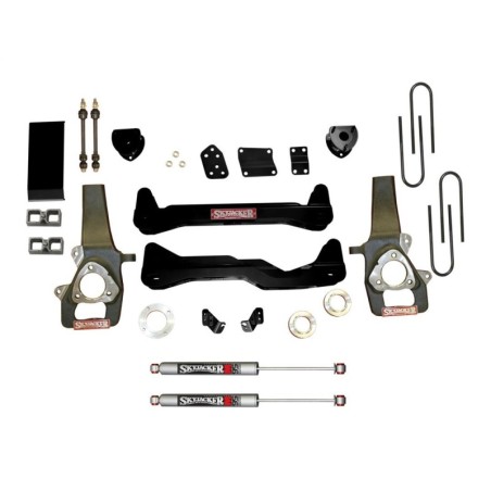 Lift Kit Suspension for 2006-2008 Dodge Ram 1500 4WD 4-4'' Lift Front and Rear, Rear, Front