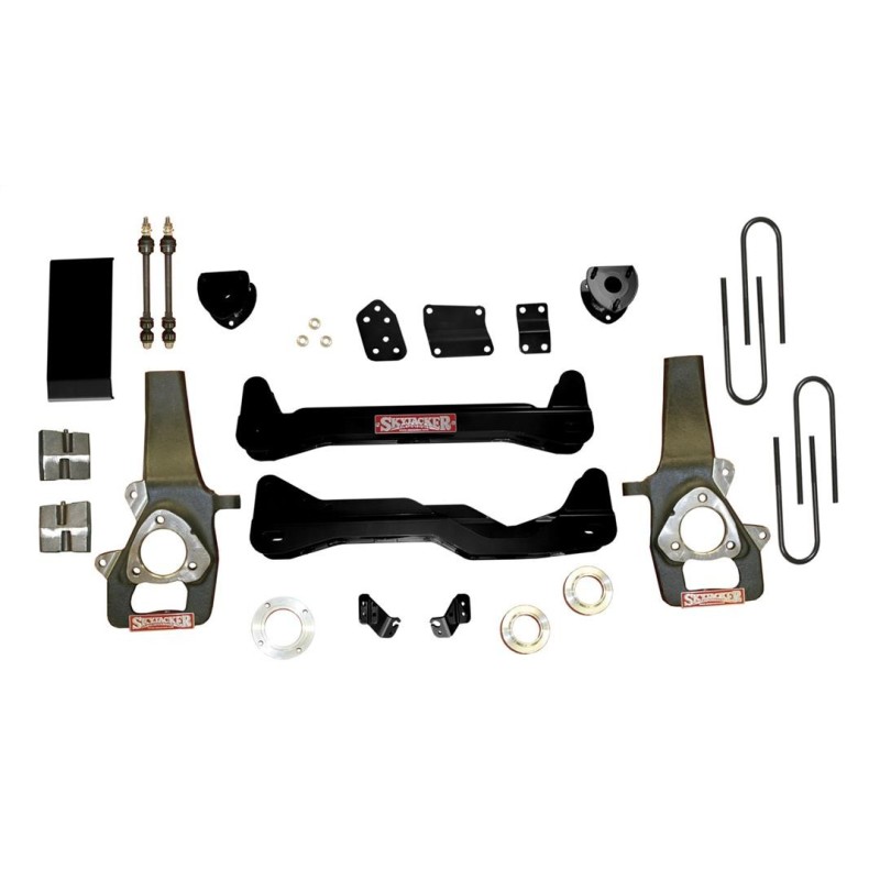 Lift Kit Suspension for 2006-2008 Dodge Ram 1500 4WD 6-6'' Lift Front and Rear, Rear, Front