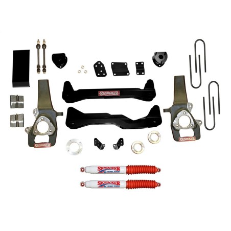 Lift Kit Suspension for 2006-2008 Dodge Ram 1500 4WD 6-6'' Lift Front and Rear, Rear, Front