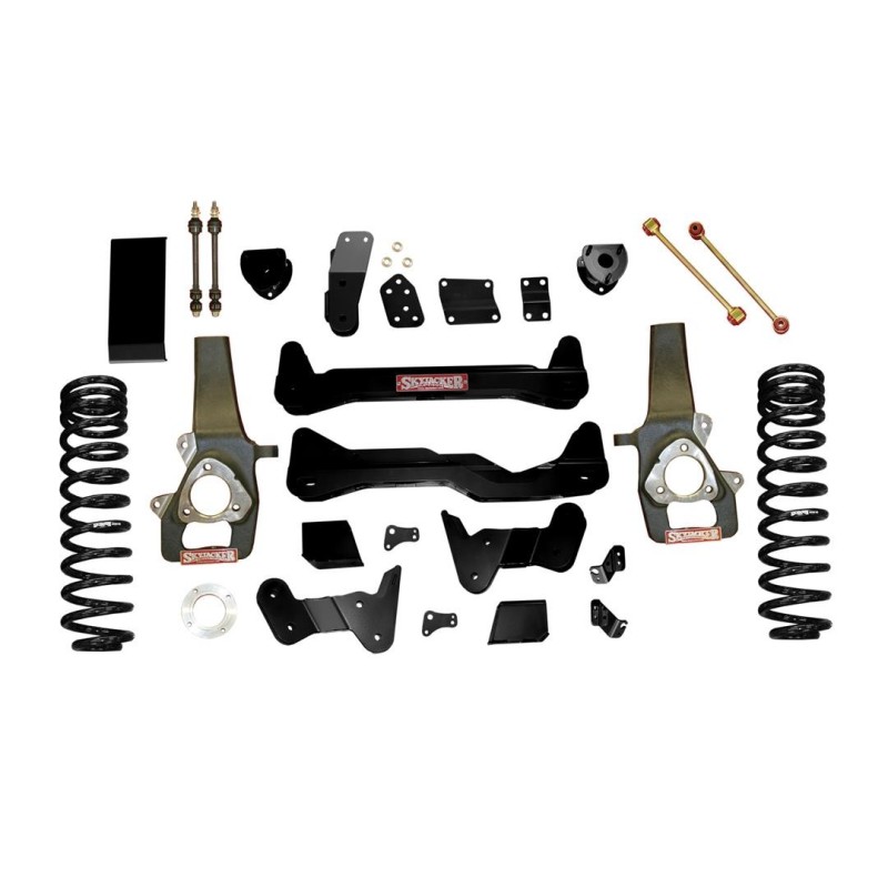 Lift Kit Suspension for 2009-2010 Dodge Ram 1500 4WD 4-4'' Lift Front and Rear, Front, Rear