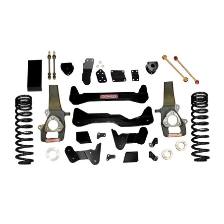 Lift Kit Suspension for 2009-2010 Dodge Ram 1500 6-6'' Lift Front and Rear, Front, Rear