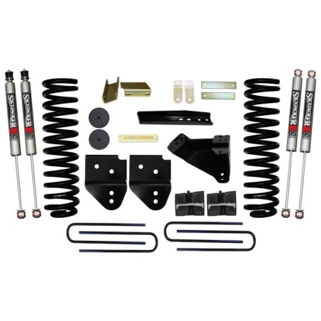 Lift Kit Suspension for 2011-2014 Ford F-250 Super Duty 4WD 4-4'' Lift Front and Rear