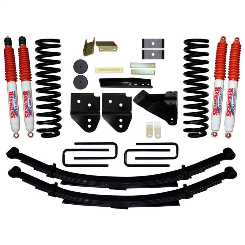 Lift Kit Suspension for 2011-2019 Ford F-250 Super Duty 4WD 4-4'' Lift Front and Rear