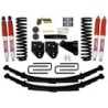 Lift Kit Suspension for 2011-2019 Ford F-250 Super Duty 4WD 4-4'' Lift Front and Rear