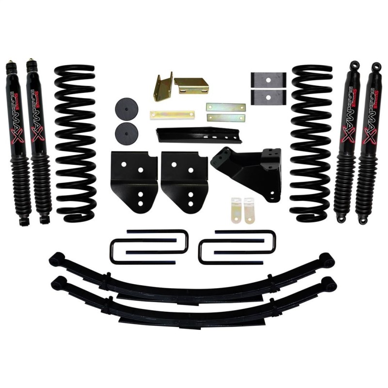 Lift Kit Suspension for 2011-2011 Ford F-350 Super Duty 4WD 4-4'' Lift Front and Rear