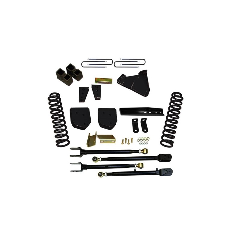 Lift Kit Suspension for 2011-2019 Ford F-350 Super Duty 4WD 4-4'' Lift Front and Rear