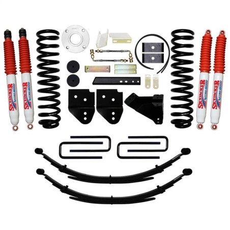 Lift Kit Suspension for 2011-2019 Ford F-250 Super Duty 4WD 6-6'' Lift Front and Rear