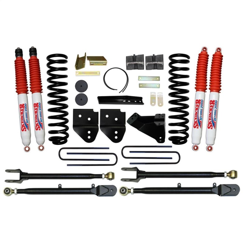 Lift Kit Suspension for 2011-2019 Ford F-250 Super Duty 4WD 6-6'' Lift Front and Rear