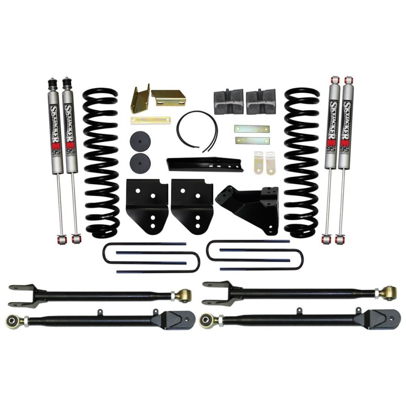 Lift Kit Suspension for 2011-2019 Ford F-250 Super Duty 4WD 6-6'' Lift Front and Rear