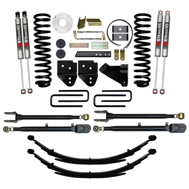 Lift Kit Suspension for 2011-2019 Ford F-250 Super Duty 4WD 6-6'' Lift Front and Rear