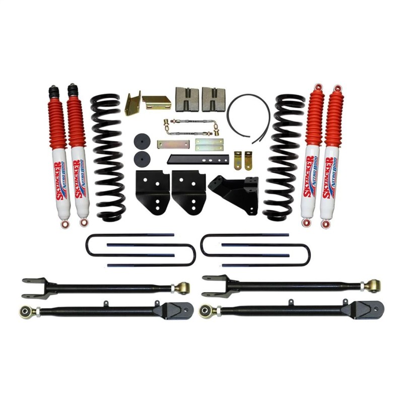 Lift Kit Suspension for 2011-2019 Ford F-250 Super Duty 4WD 6-6'' Lift Front and Rear