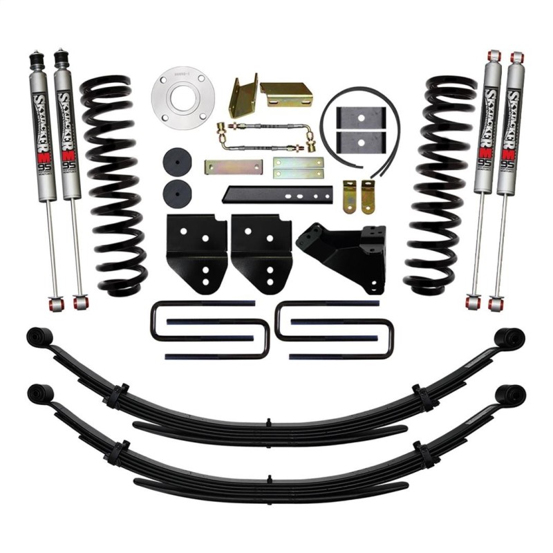 Lift Kit Suspension for 2011-2019 Ford F-250 Super Duty 4WD 6-6'' Lift Front and Rear