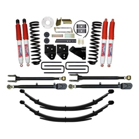 Lift Kit Suspension for 2011-2019 Ford F-250 Super Duty 6-6'' Lift Front and Rear