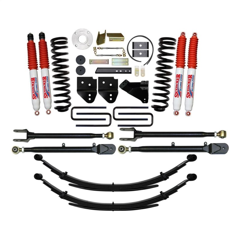 Lift Kit Suspension for 2011-2011 Ford F-350 Super Duty 6-6'' Lift Front and Rear