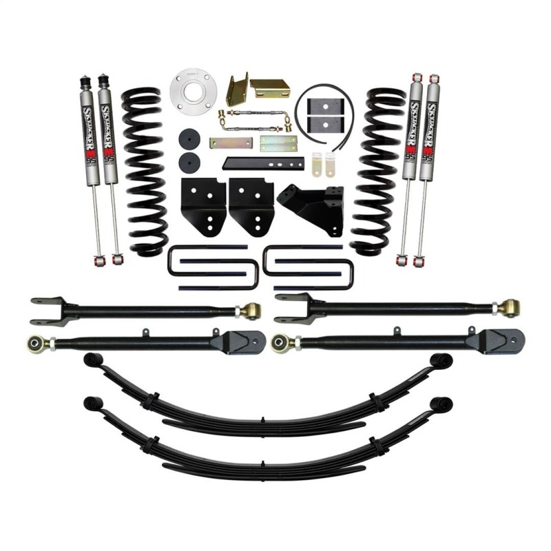 Lift Kit Suspension for 2011-2019 Ford F-250 Super Duty 4WD 6-6'' Lift Front and Rear