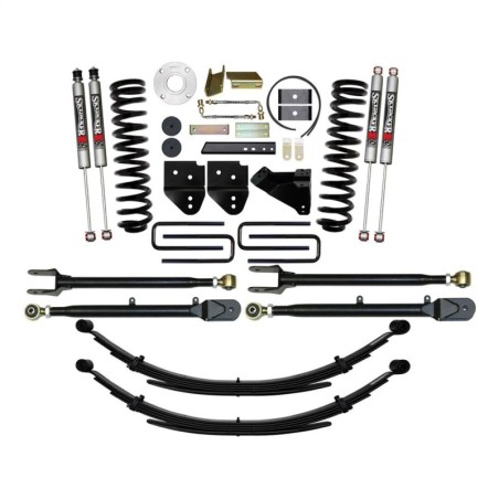 Lift Kit Suspension for 2011-2011 Ford F-350 Super Duty 4WD 6-6'' Lift Front and Rear