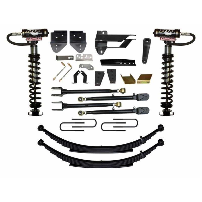 Lift Kit Suspension for 2017-2022 Ford F-350 Super Duty 4WD 8.5-8.5'' Lift Front and Rear, Front, Rear