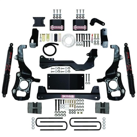 Lift Kit Suspension for 2021-2022 Ford F-150 4WD 4.5-4.5'' Lift Front and Rear, Front, Rear