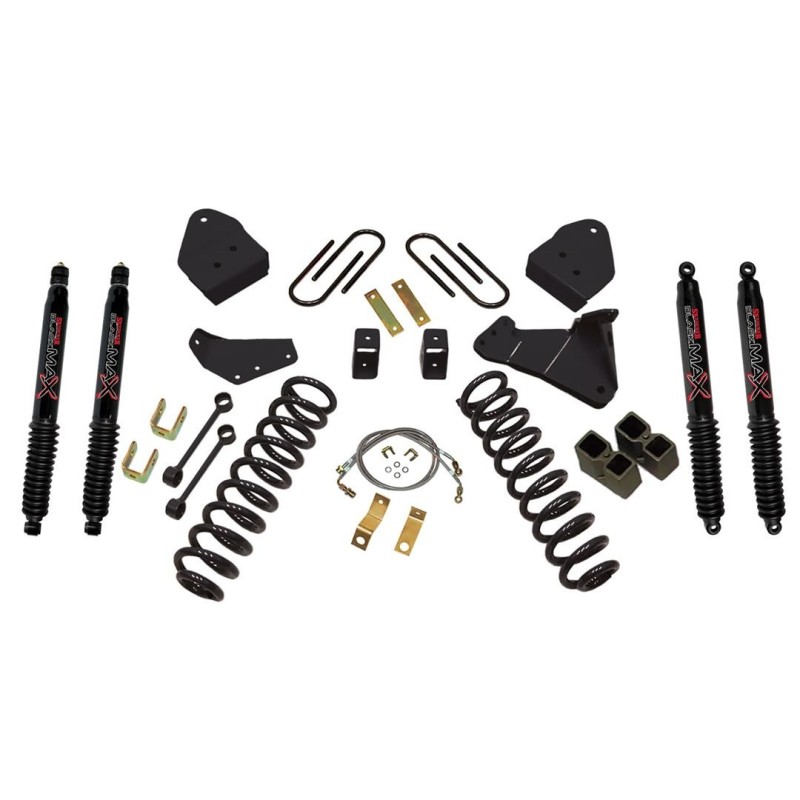 Lift Kit Suspension for 2005-2007 Ford F-250 Super Duty 4WD 4-4'' Lift Front and Rear