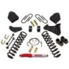 Lift Kit Suspension for 2005-2007 Ford F-250 Super Duty 4WD 4-4'' Lift Front and Rear