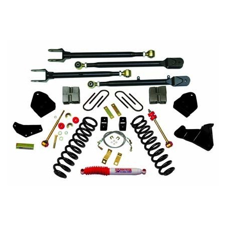 Lift Kit Suspension for 2005-2007 Ford F-250 Super Duty 4WD 6-6'' Lift Front and Rear