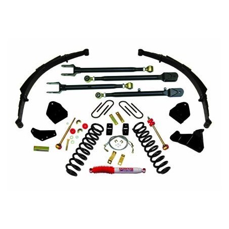 Lift Kit Suspension for 2005-2007 Ford F-250 Super Duty 4WD 6-6'' Lift Front and Rear