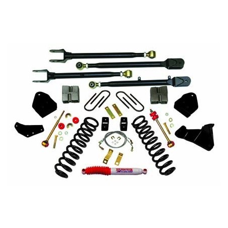 Lift Kit Suspension for 2005-2007 Ford F-250 Super Duty 4WD 6-6'' Lift Front and Rear