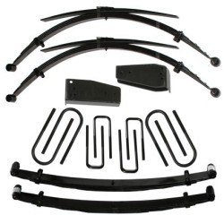 Lift Kit Suspension for 1980-1985 Ford F-350 4WD 4-4'' Lift Front and Rear, Front, Rear