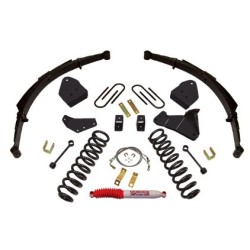 Lift Kit Suspension for 2008-2010 Ford F-250 Super Duty 4WD 4-4'' Lift Front and Rear