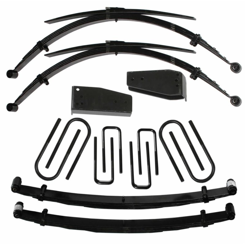 Lift Kit Suspension for 1980-1985 Ford F-350 4WD 6-6'' Lift Front and Rear, Front, Rear