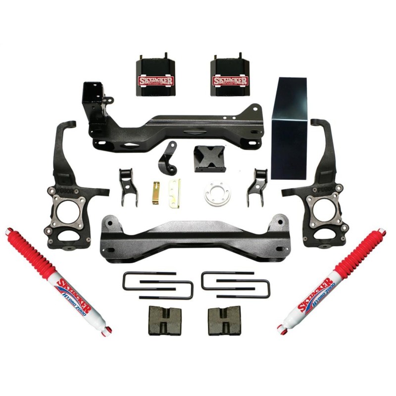 Lift Kit Suspension for 2009-2014 Ford F-150 4WD/4WD 4.5-4.5'' Lift Front and Rear