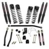 Lift Kit Suspension for 2020-2021 Jeep Gladiator JT 5.5-5.5'' Lift Front and Rear, Front, Rear