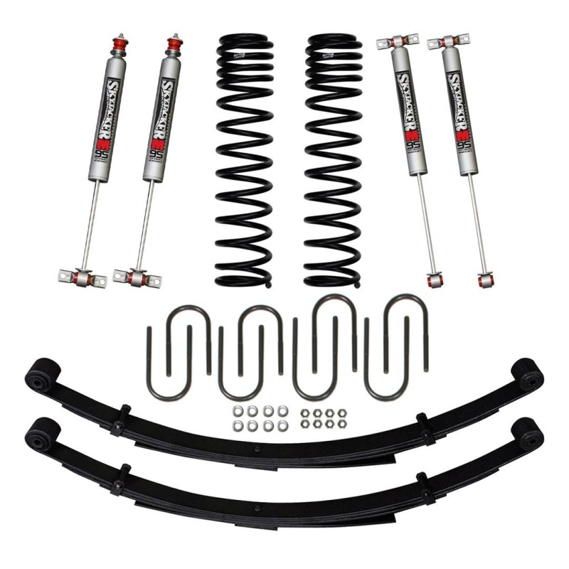 Lift Kit Suspension for 1984-2001 Jeep Cherokee 3-3'' Lift Front and Rear, Front, Rear