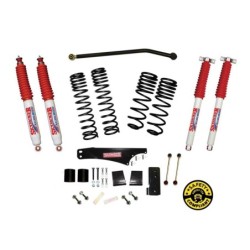 Lift Kit Suspension for 2007-2018 Jeep Wrangler JK 3.5-3.5'' Lift Front and Rear, Front, Rear