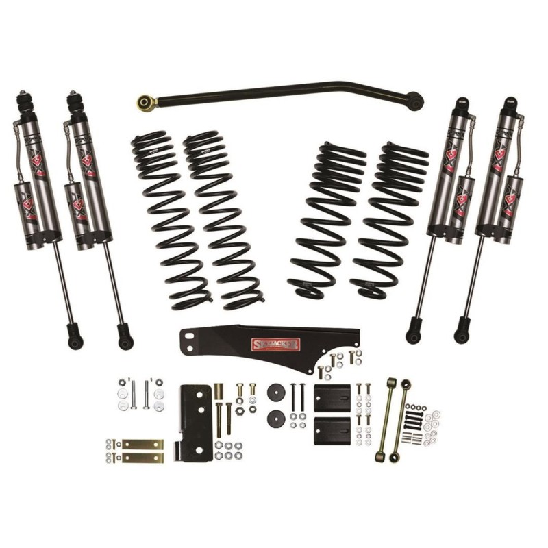 Lift Kit Suspension for 2007-2018 Jeep Wrangler JK 3.5-3.5'' Lift Front and Rear, Front, Rear