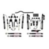 Lift Kit Suspension for 2007-2018 Jeep Wrangler JK 4WD 3.5-4.5'' Lift Front and Rear, Front, Rear