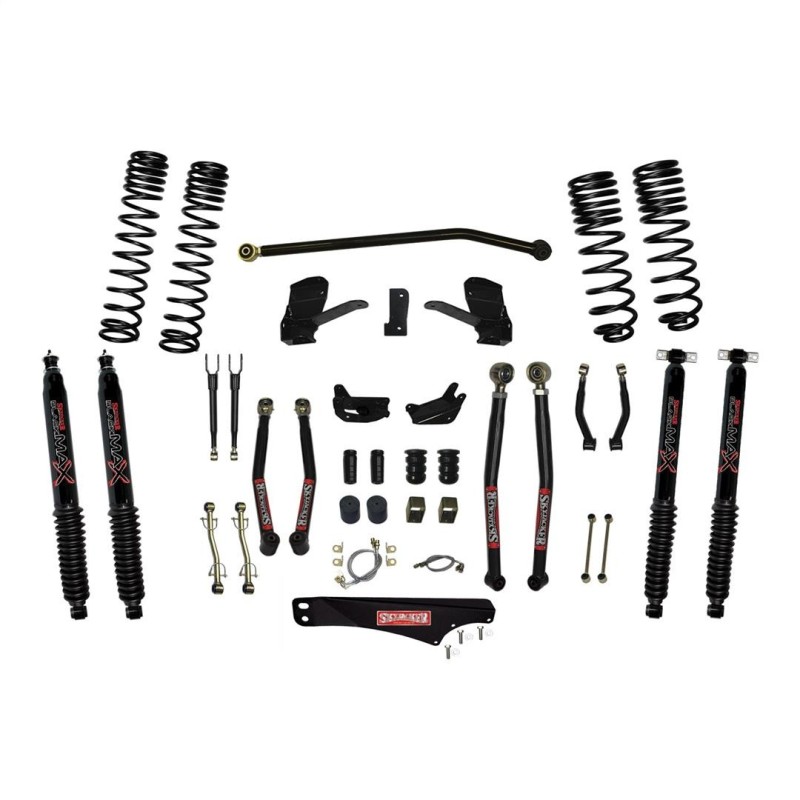 Lift Kit Suspension for 2007-2018 Jeep Wrangler JK 2WD/4WD 6-6'' Lift Front and Rear, Front, Rear