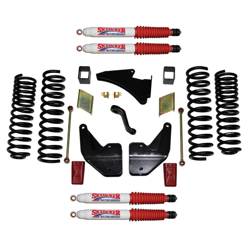 Lift Kit Suspension for 2014-2018 Ram 2500 4WD 4-4'' Lift Front and Rear