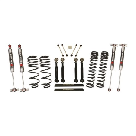 Lift Kit Suspension for 2003-2006 Jeep Wrangler TJ 4-4'' Lift Front and Rear, Front, Rear